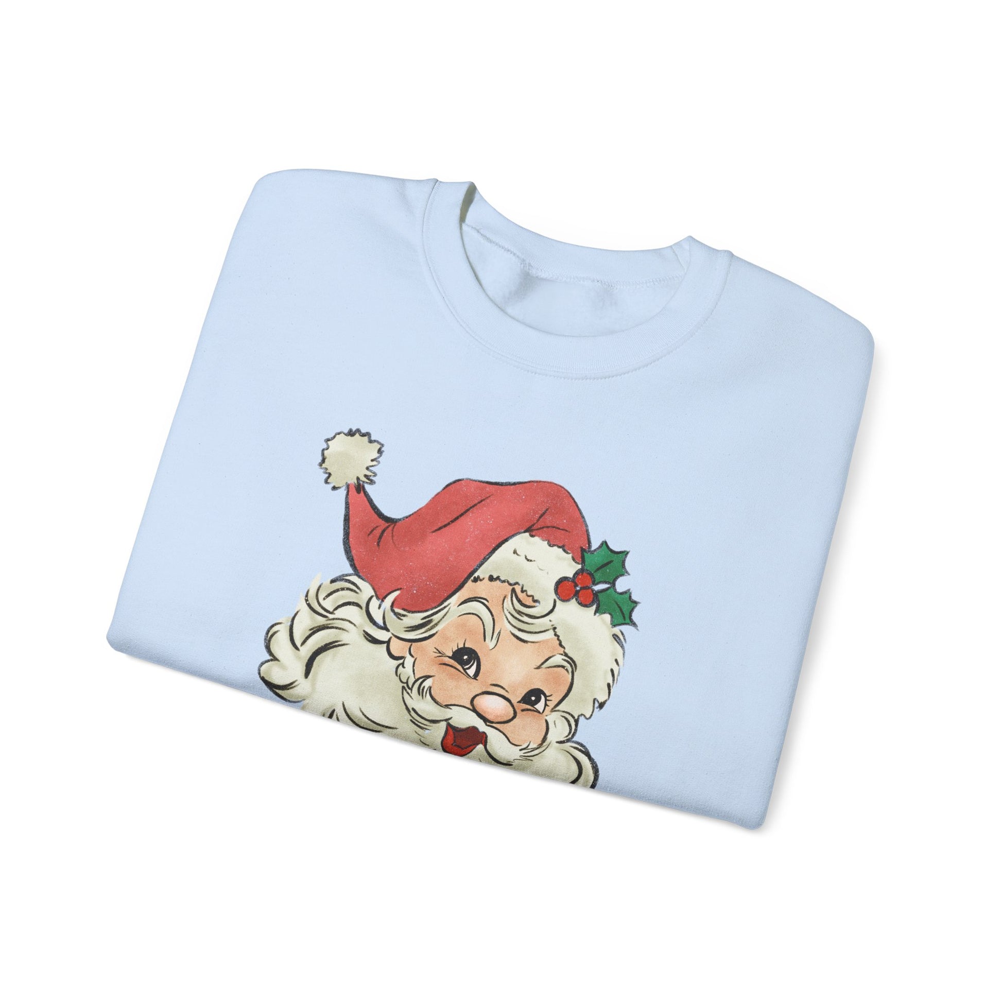 Retro Santa Sweater,Vintage Santa Christmas Sweatshirt,Retro Santa Claus Shirt - PopCultureByDesign36