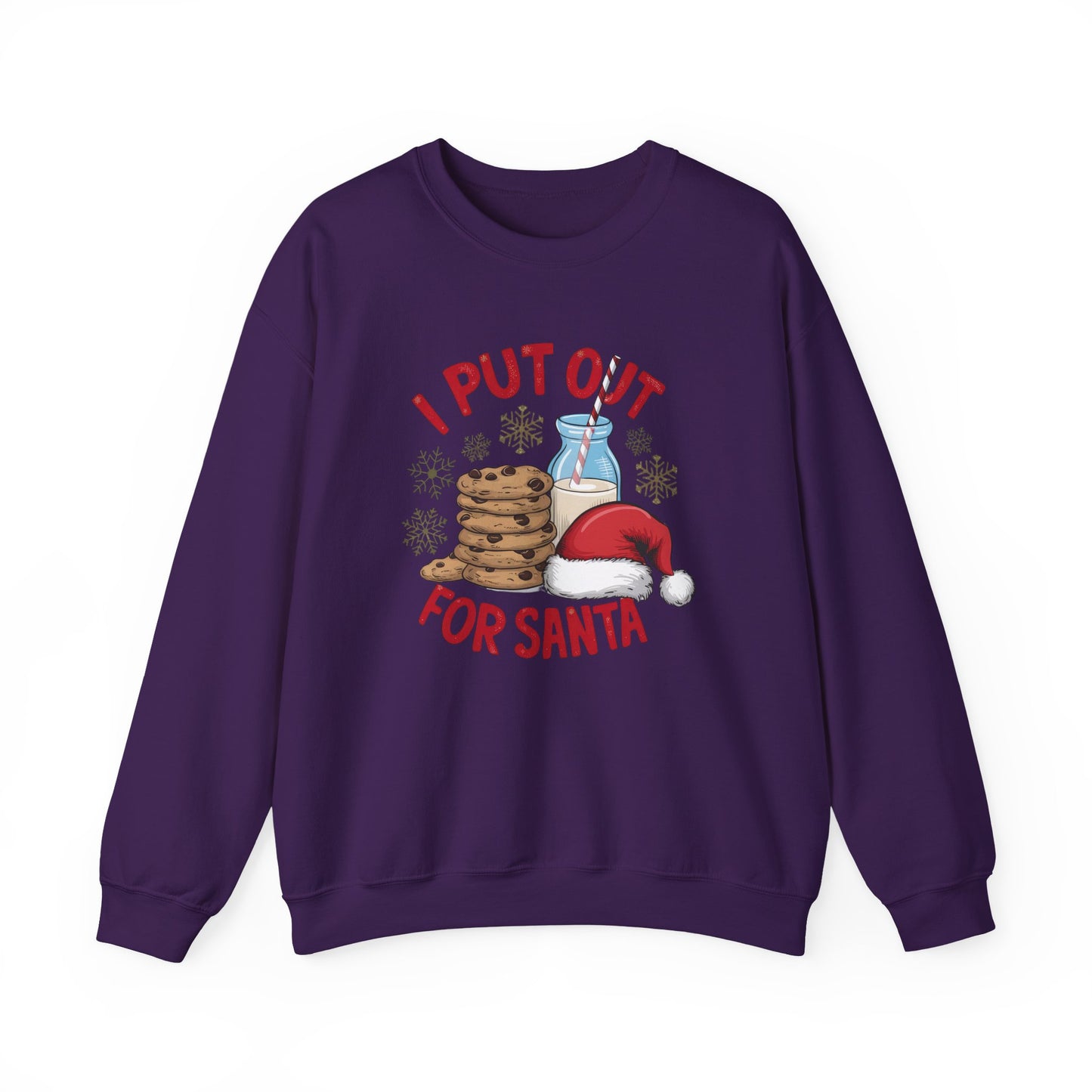 I Put Out For Santa Sweatshirt, Funny Christmas Shirt, Funny Santa Shirt - PopCultureByDesign36