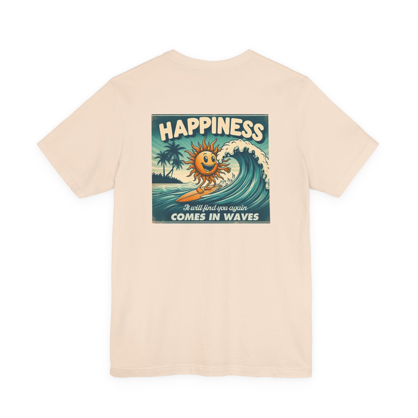 Happiness Comes In Waves shirt, Summer shirt, Surfing shirt, Surfer Gift - PopCultureByDesign36