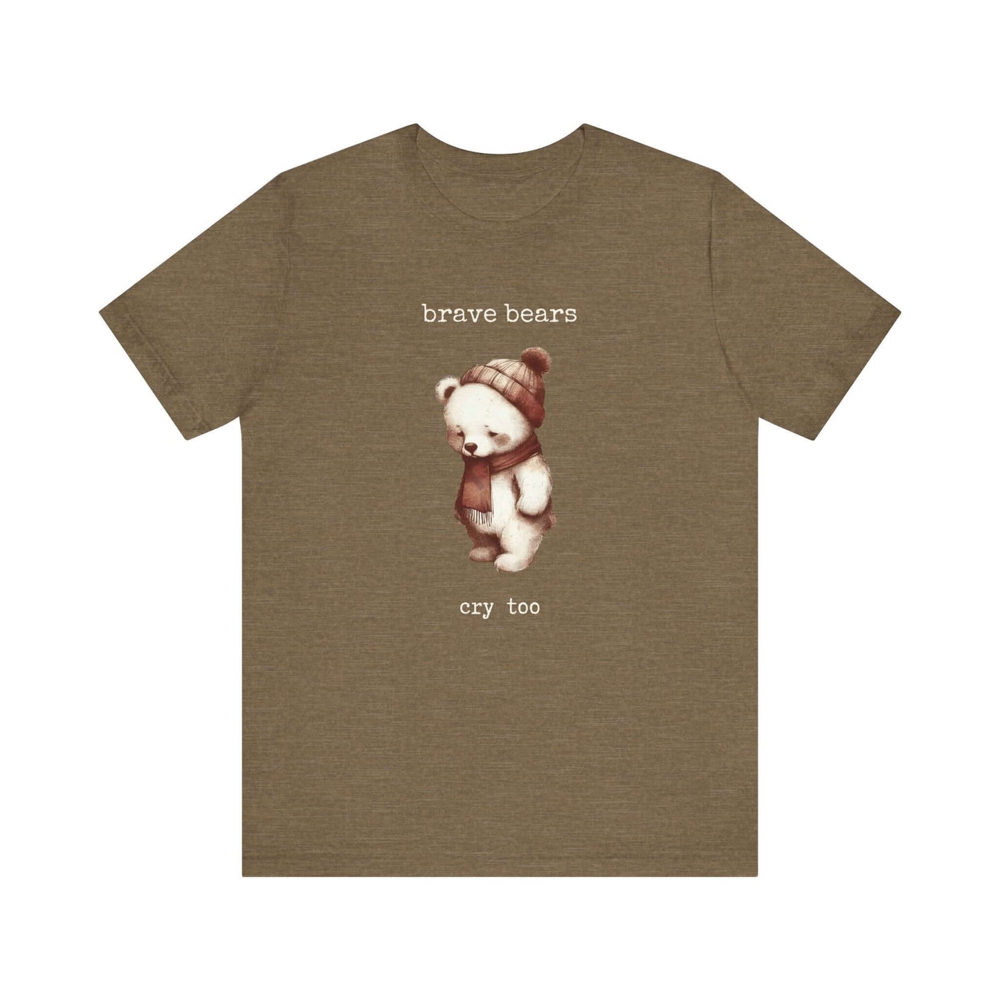 Brave Bears Cry Too Shirt, Vintage Bear Shirt, My tummy Hurts Shirt - PopCultureByDesign36