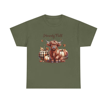 Howdy Fall, Moody shirt, Funny Cow shirt, Cow Shirt - PopCultureByDesign36