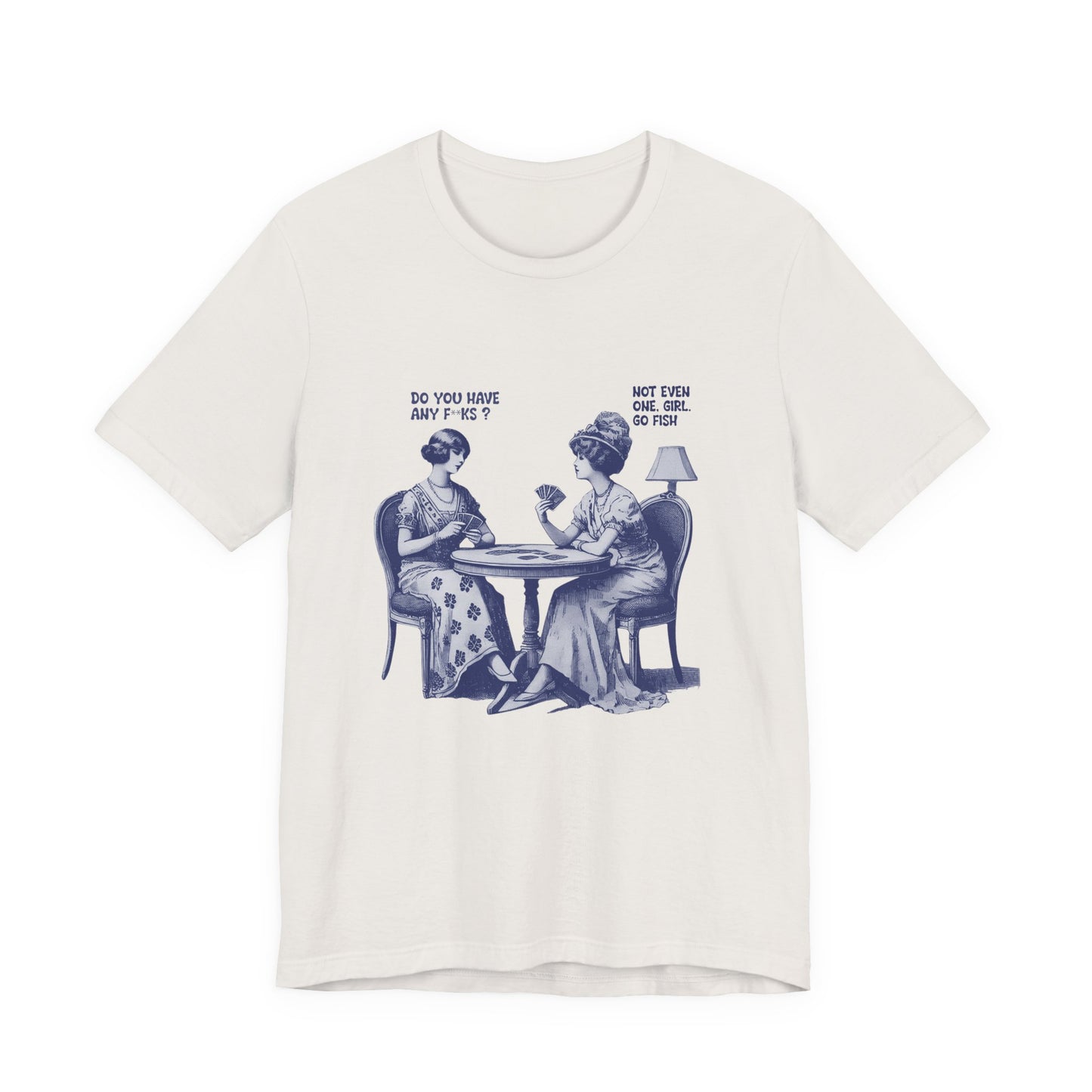 Funny Card Playing Tee, Card Playing Lovers Tee, Vintage Style Top - PopCultureByDesign36
