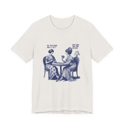Funny Card Playing Tee, Card Playing Lovers Tee, Vintage Style Top - PopCultureByDesign36