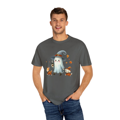 Cute ghost walking dogs shirt, cute fall shirt, ghost and dogs shirt - PopCultureByDesign36