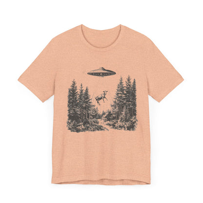 Ufo Cow Shirt, Retro T-Shirt, Vintage Cow Ufo TShirt, Ufo Graphic Tee - PopCultureByDesign36