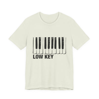 Funny Piano Player Shirt, Low Key Tee, Slang shirt, Piano Students - PopCultureByDesign36