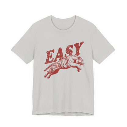 Easy Tiger Shirt, Retro Boho Tee, Hippie Clothes, Indie Shirt - PopCultureByDesign36