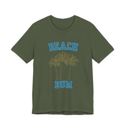 Beach Bum Palm Tree Shirt, Tropical Island Vacation Clothing, Palm Tree Lover Gift - PopCultureByDesign36