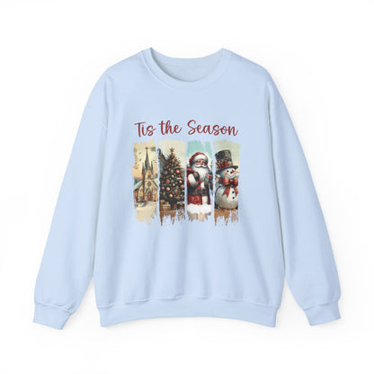 Tis The Season Sweatshirt, Merry Christmas Shirt, Christmas Sweatshirt - PopCultureByDesign36