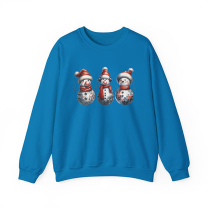 Christmas Snowman Sweatshirt, Christmas Sweatshirt,Family Christmas Sweatshirt - PopCultureByDesign36