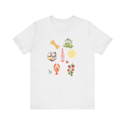 Italia Shirt, Coastal Grandma, Italian Summer Meal Tee - PopCultureByDesign36