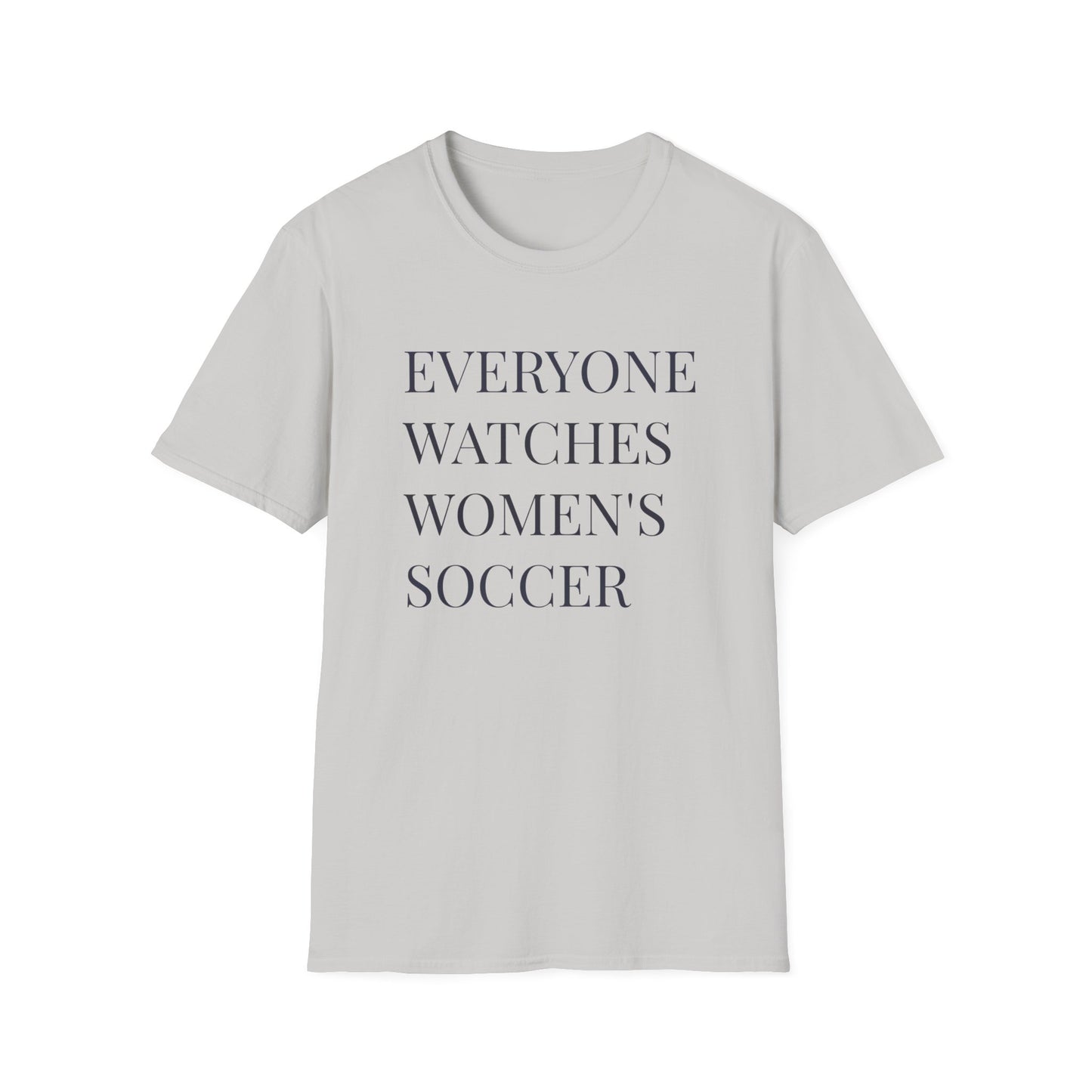 Womens Soccer T-Shirt, Female Athlete Sports Women's Sports - PopCultureByDesign36