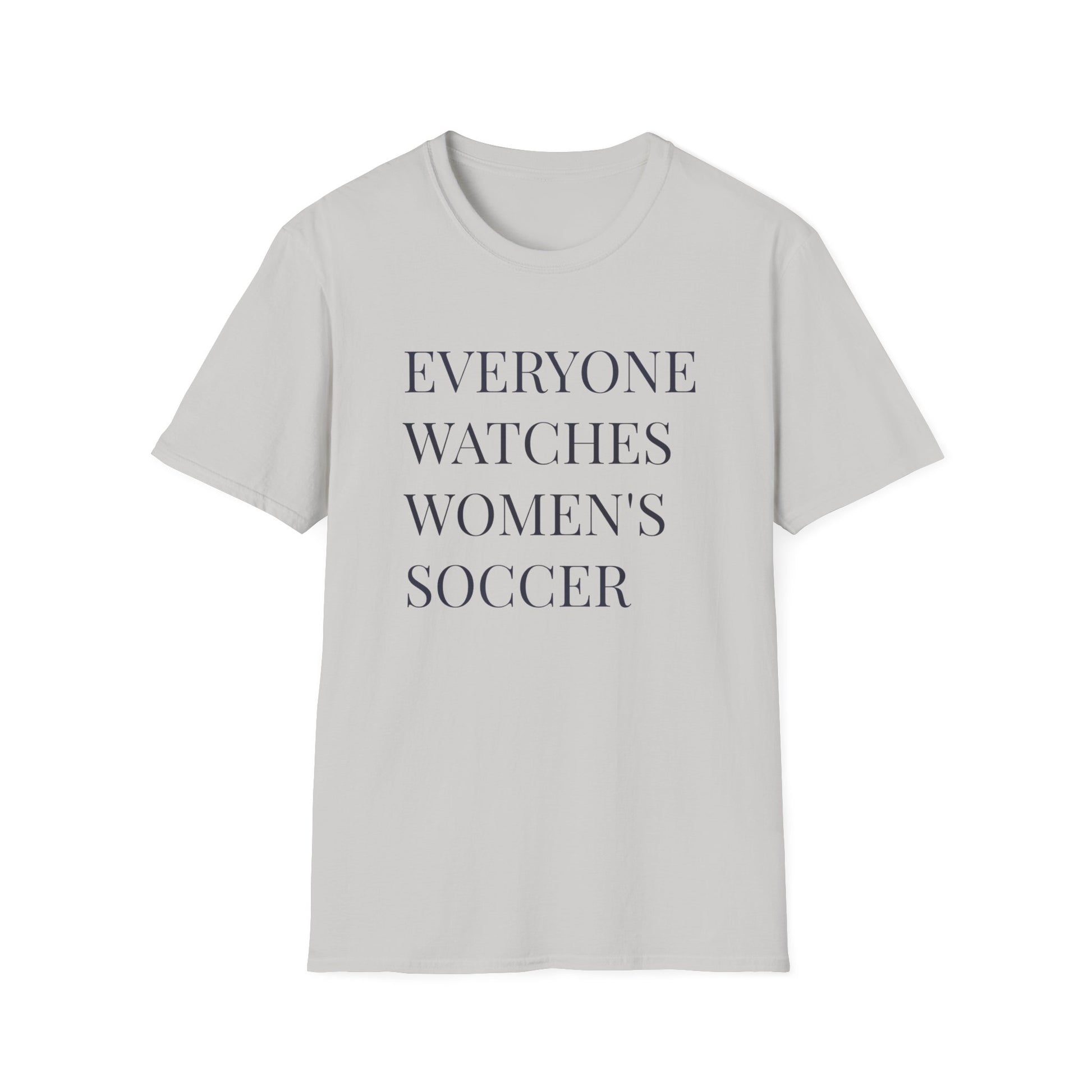 Womens Soccer T-Shirt, Female Athlete Sports Women's Sports - PopCultureByDesign36
