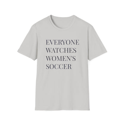Womens Soccer T-Shirt, Female Athlete Sports Women's Sports - PopCultureByDesign36