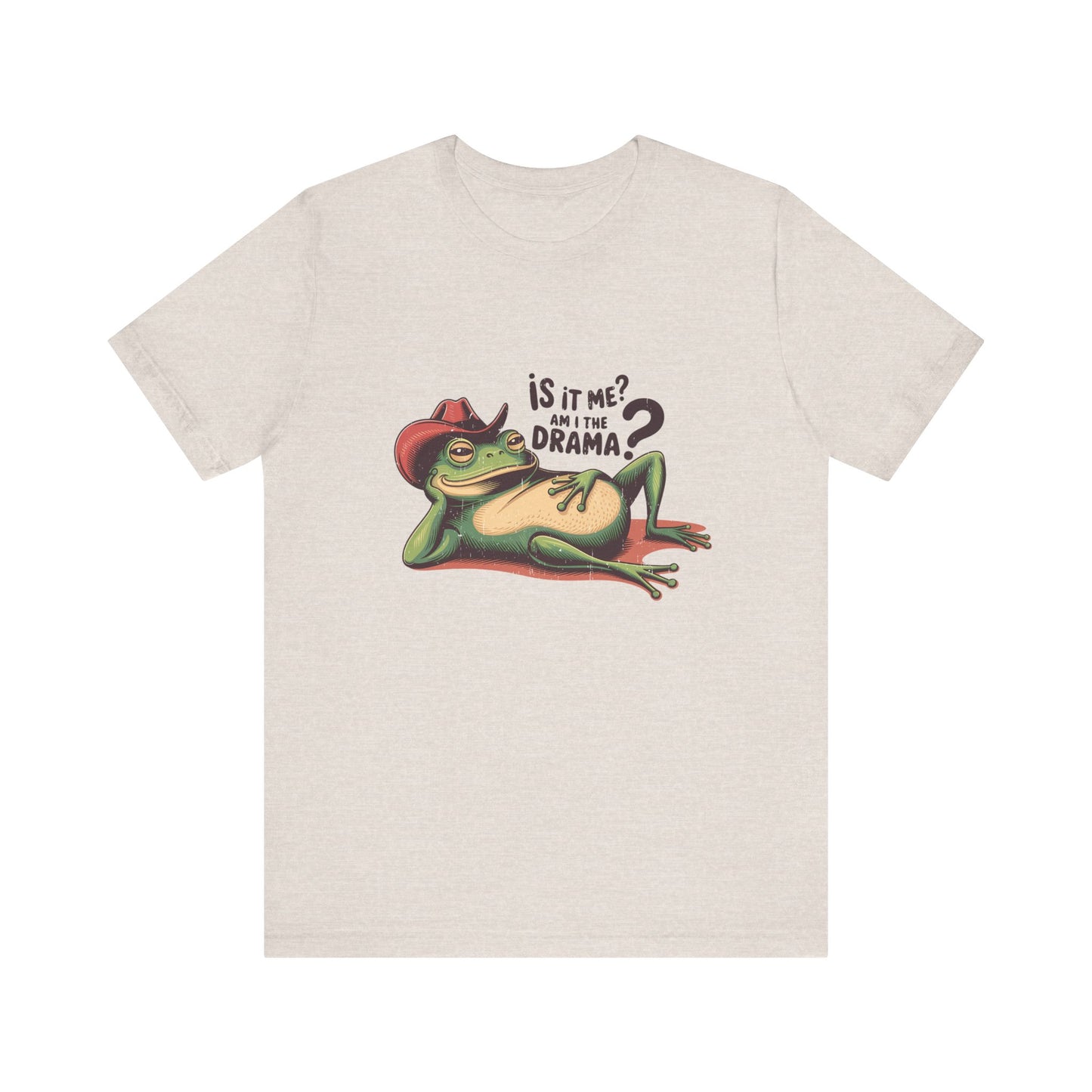 Am I The Drama Shirt, Funny Frog Joke T-Shirt, Meme Frog Shirt - PopCultureByDesign36