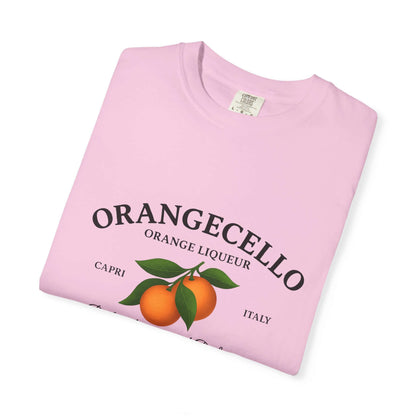 Orangecello Tee, Orangecello Graphic Shirt, Italian Summer Cocktail Shirt - PopCultureByDesign36