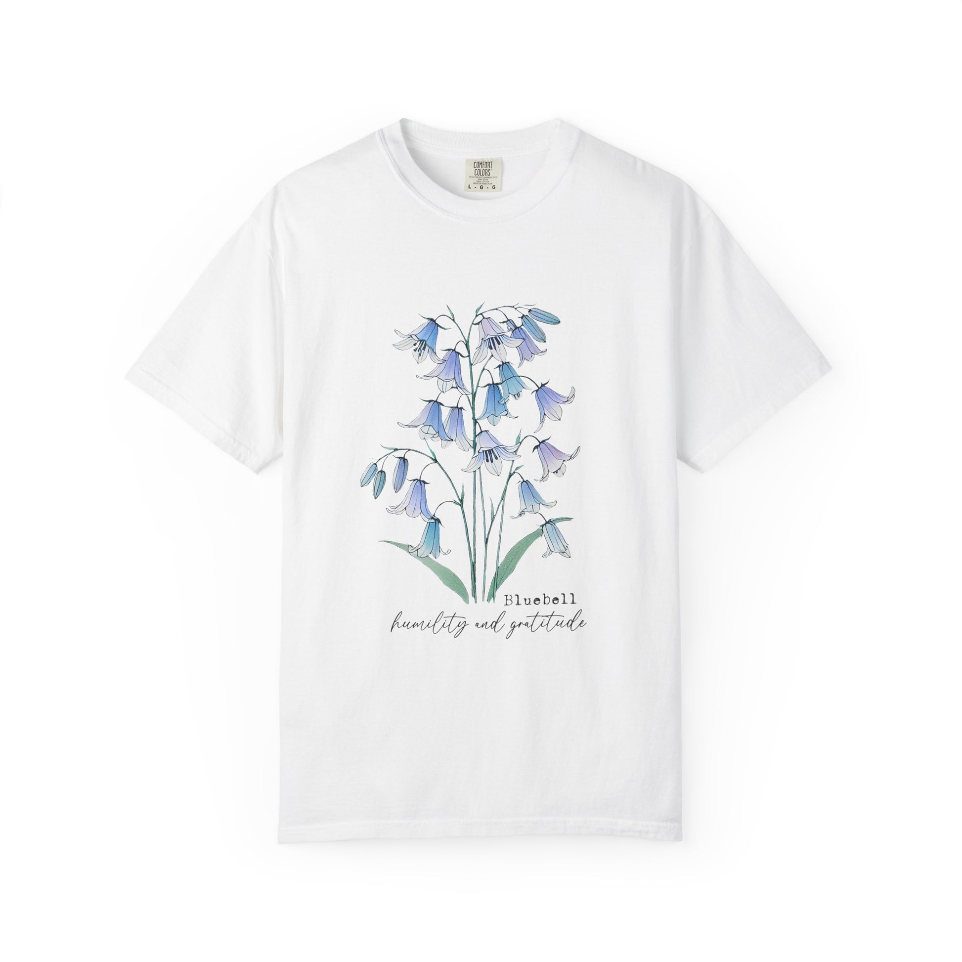 Bluebells Kindness Shirt, Bluebells Floral Shirt, Inspirational Shirt - PopCultureByDesign36