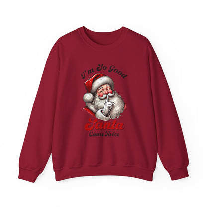 Funny Santa Sweatshirt, Women Ugly Christmas Sweatshirt, Holiday Sweatshirt - PopCultureByDesign36