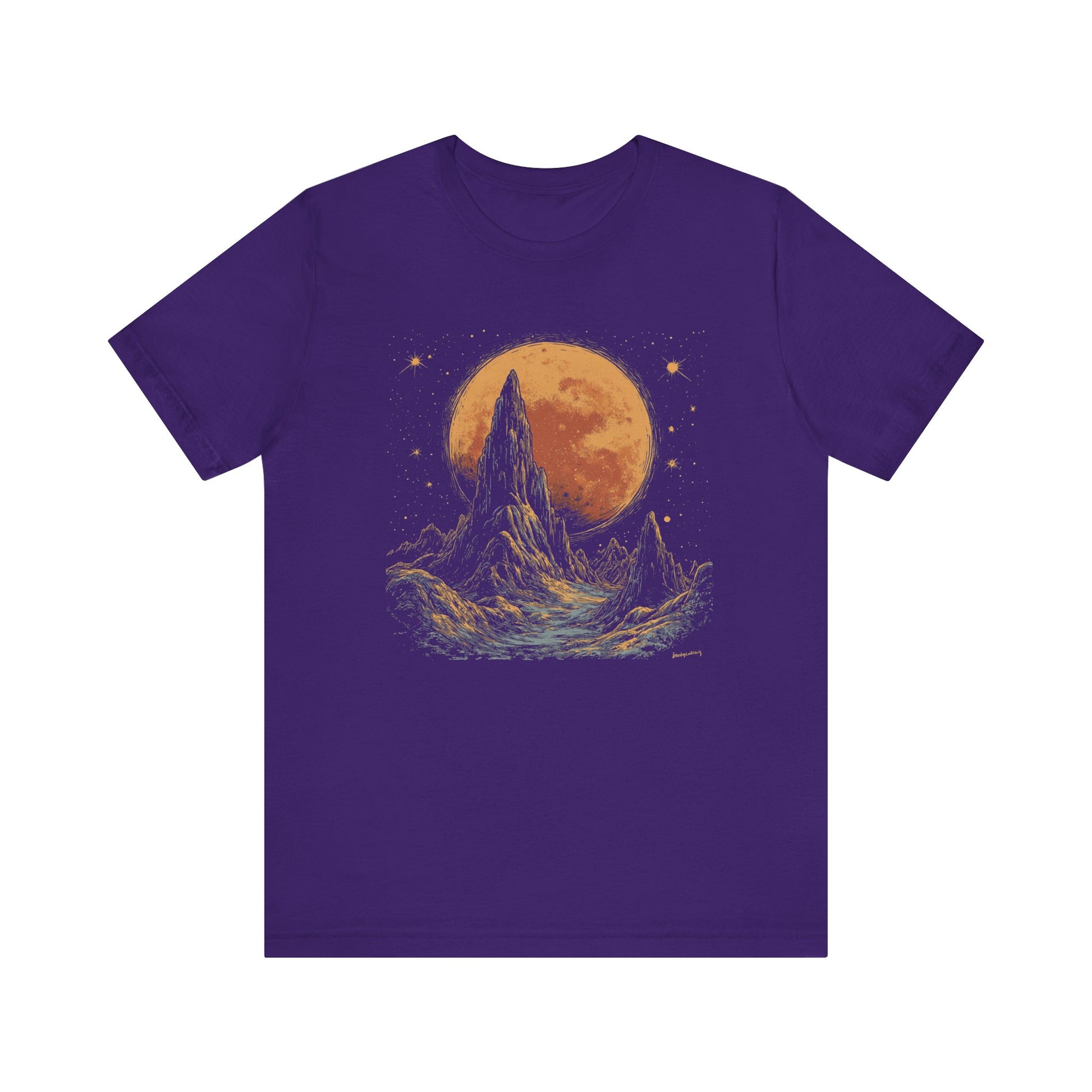 Mystic Moon And Mountains Shirt, Mystical Moon Phase Shirt - PopCultureByDesign36