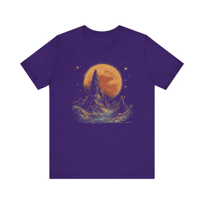 Mystic Moon And Mountains Shirt, Mystical Moon Phase Shirt - PopCultureByDesign36