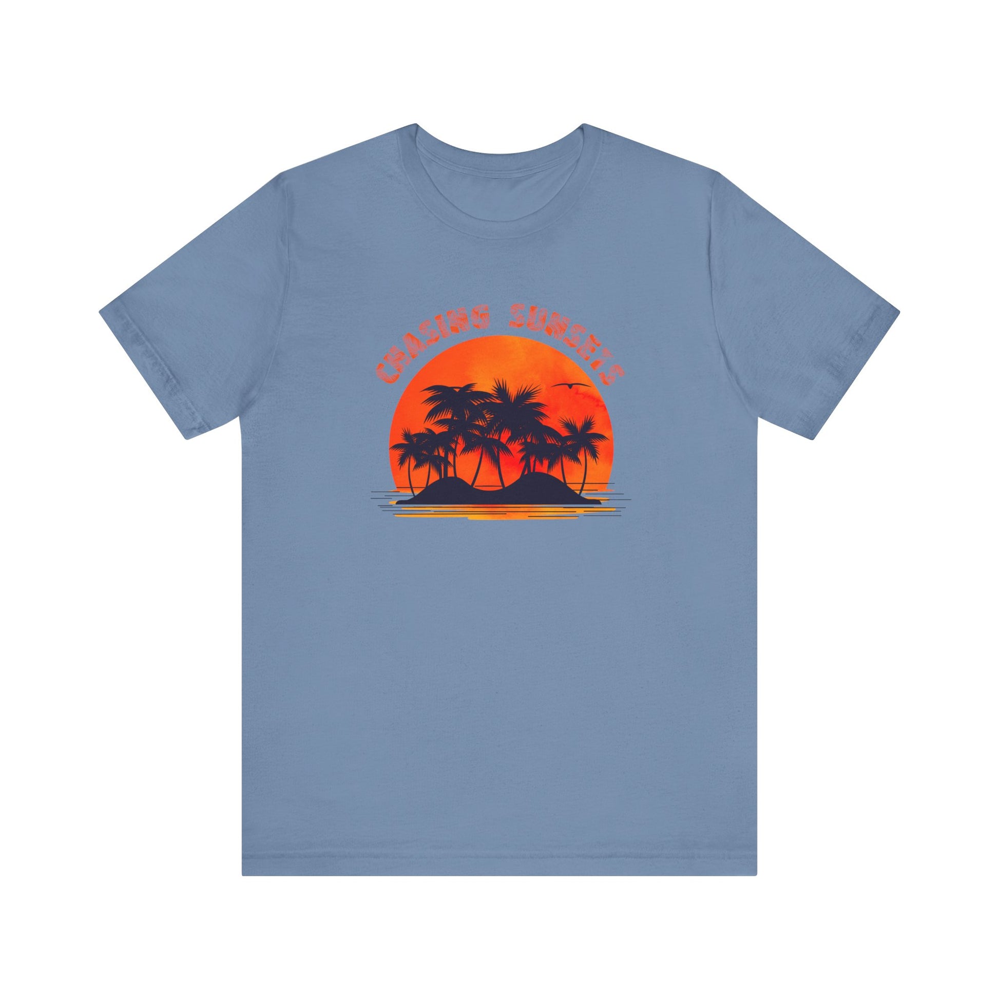 Vintage Palm Tree Shirt, Chasing Sunsets T-Shirt, Nature Shirt, Palm Beach Shirt - PopCultureByDesign36