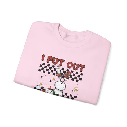 I Put Out For Santa Sweatshirt, Funny Christmas Sweatshirt, Funny Santa Sweatshirt - PopCultureByDesign36