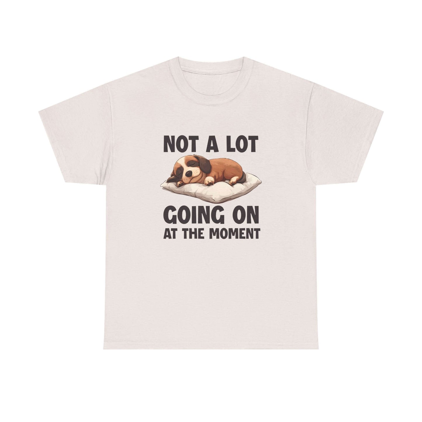 Cute Puppy Sleeping, Dog Lover Animal Tshirt, Tired Puppy, Lazy Dog Shirt - PopCultureByDesign36