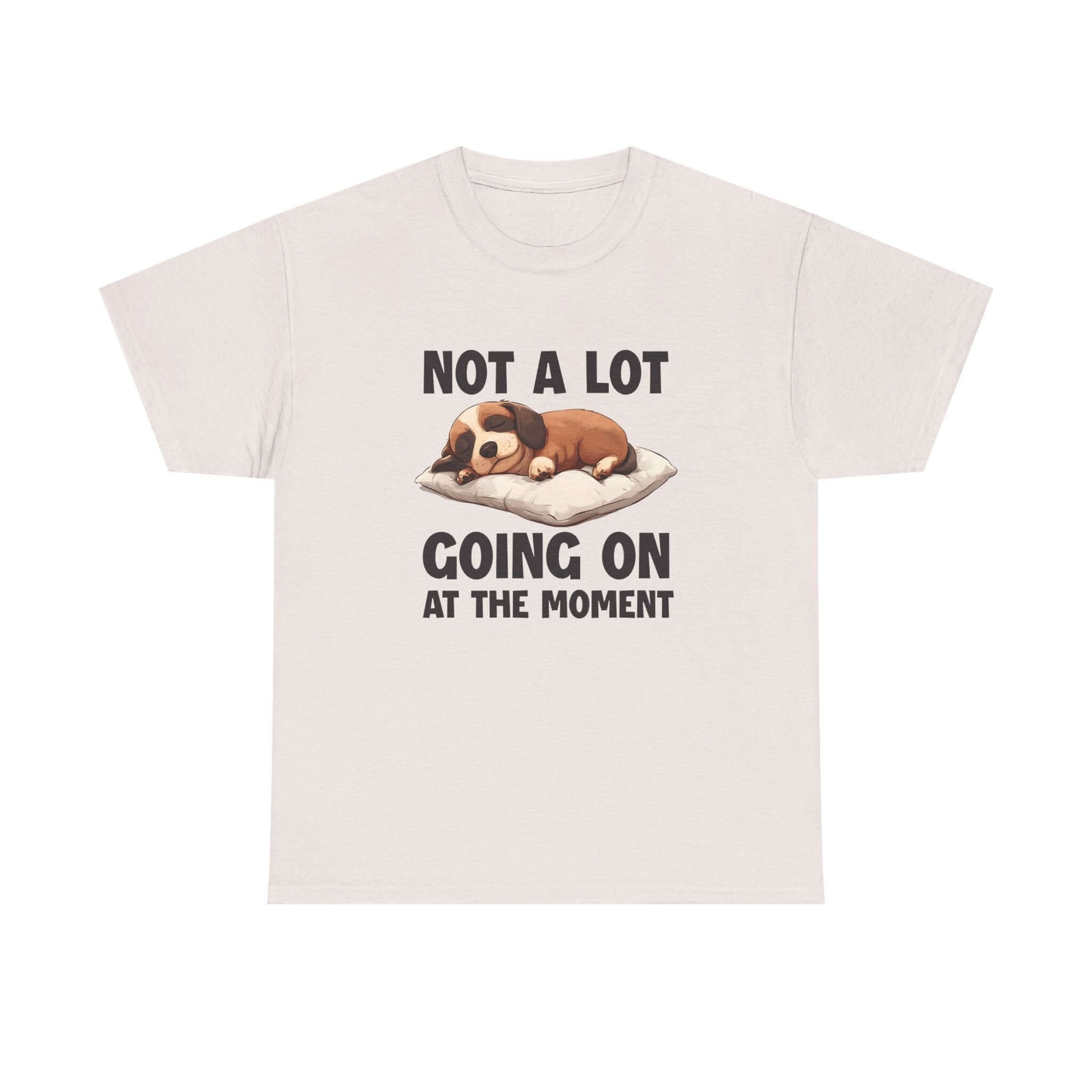 Cute Puppy Sleeping, Dog Lover Animal Tshirt, Tired Puppy, Lazy Dog Shirt - PopCultureByDesign36