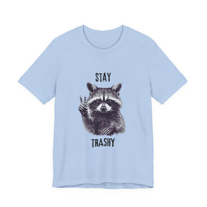 Stay Trashy Raccoon Shirt, Raccoon Shirt Funny, Cool Vintage Style Raccoon Shirt - PopCultureByDesign36