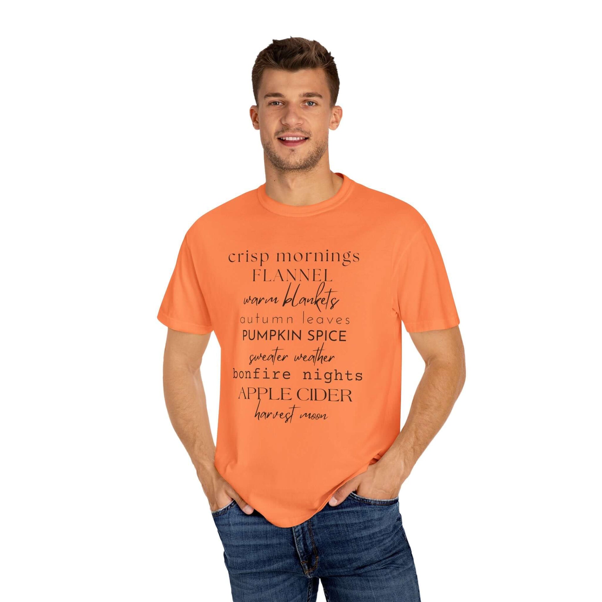 Cute Fall Comfort Colors® Shirt, Hello Fall Shirt, Fall Definition Shirt - PopCultureByDesign36