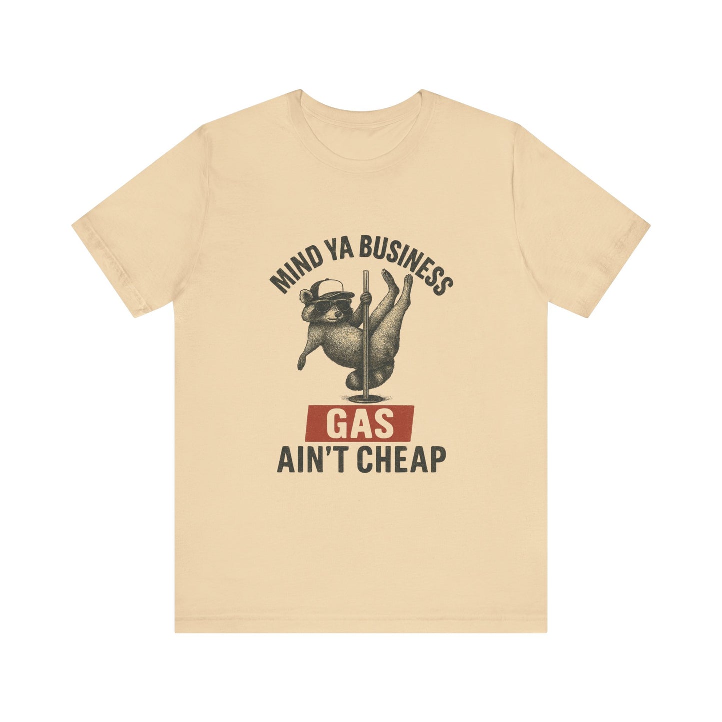 Funny Raccoon Pole Dancing Unisex Tee, Humorous Graphic Tee, - PopCultureByDesign36