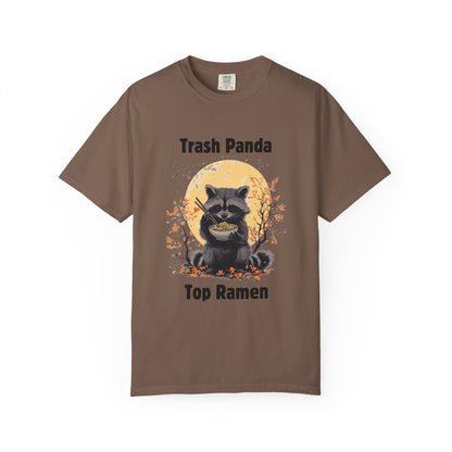 Raccoon Ramen T-Shirt, Foodie Lover Shirt, Ramen Noodle Bowl TShirt - PopCultureByDesign36
