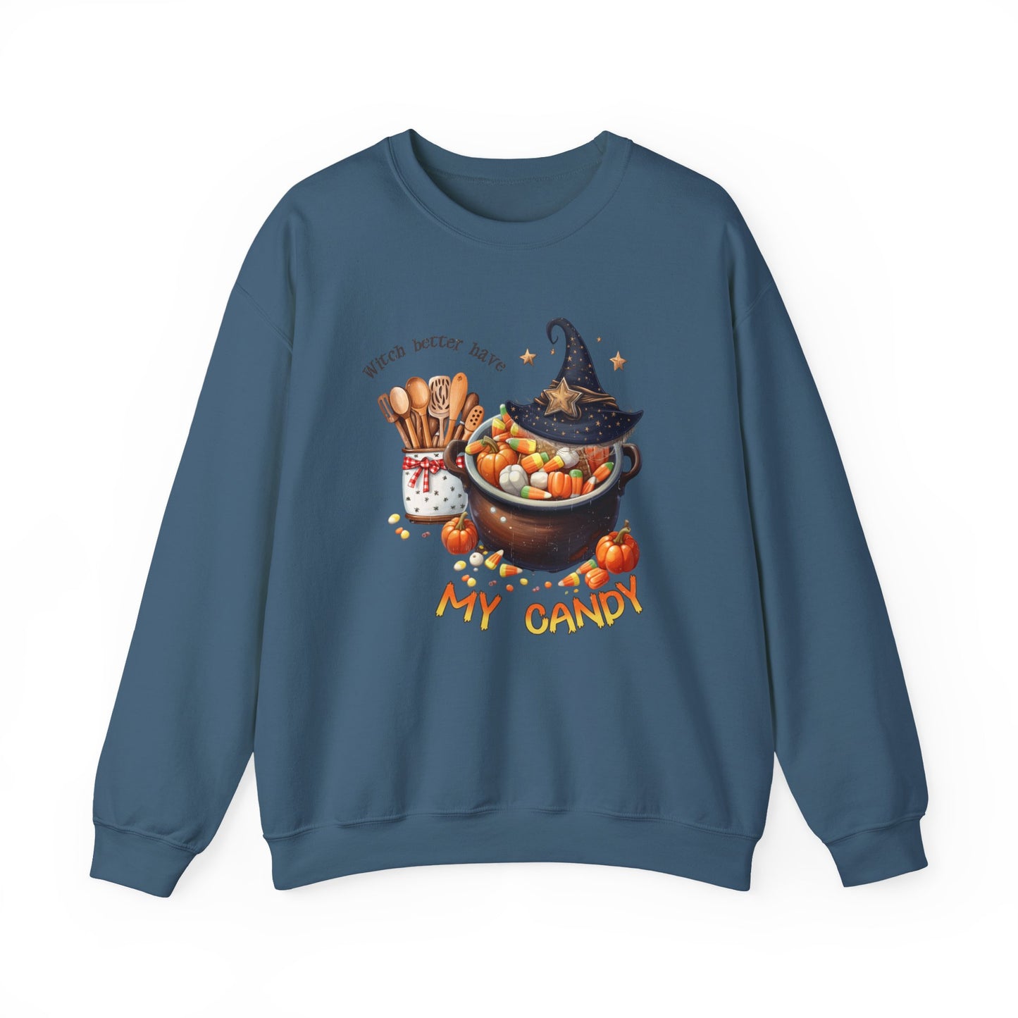 Halloween Trick or Treat Sweatshirt, Halloween Candy Sweatshirt - PopCultureByDesign36