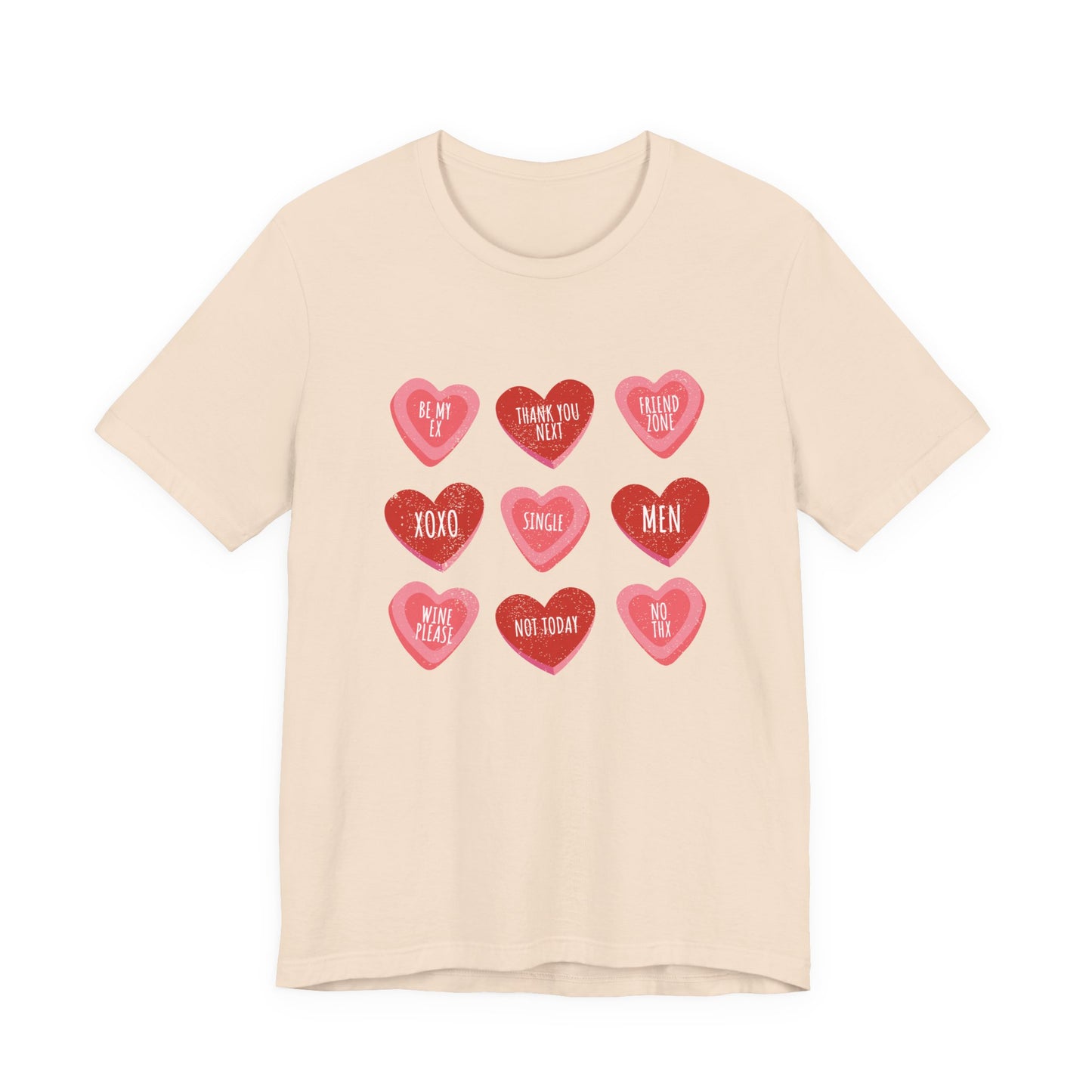 Candy Heart Shirt, Valentine's Day Gift, Conversation Hearts Shirt - PopCultureByDesign36