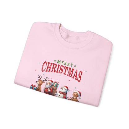 Christmas Sweatshirt, Cute Gingerbread Sweater, Gift For Christmas - PopCultureByDesign36