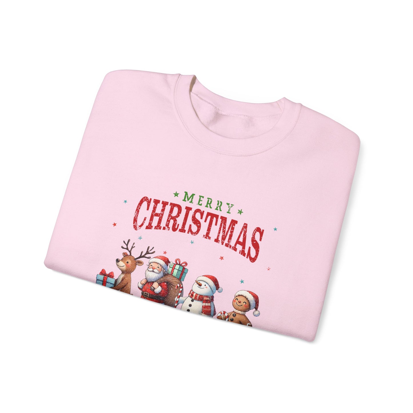Christmas Sweatshirt, Cute Gingerbread Sweater, Gift For Christmas - PopCultureByDesign36