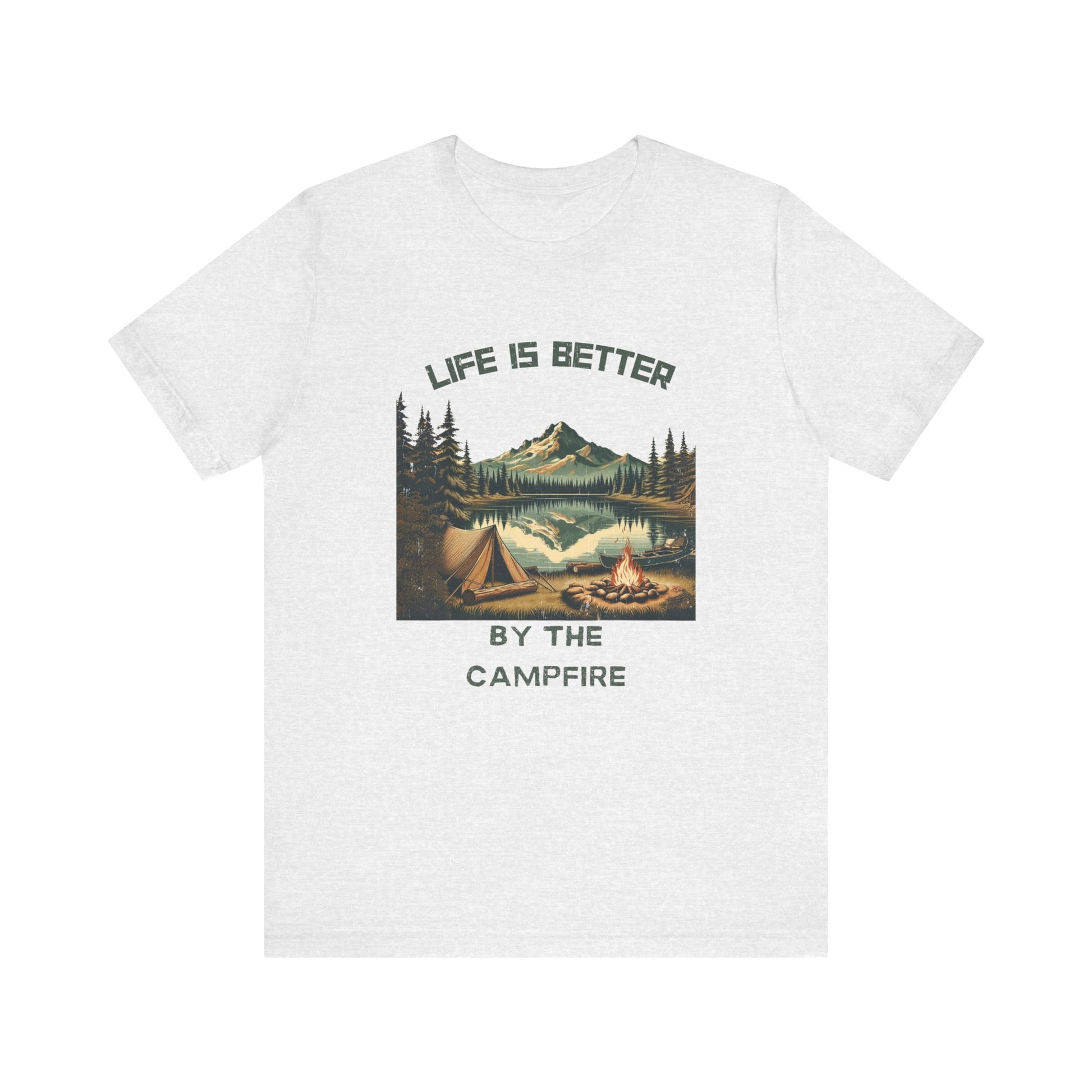 Camping by the lake, Camping shirt, Adventure shirt, Outdoor shirt - PopCultureByDesign36