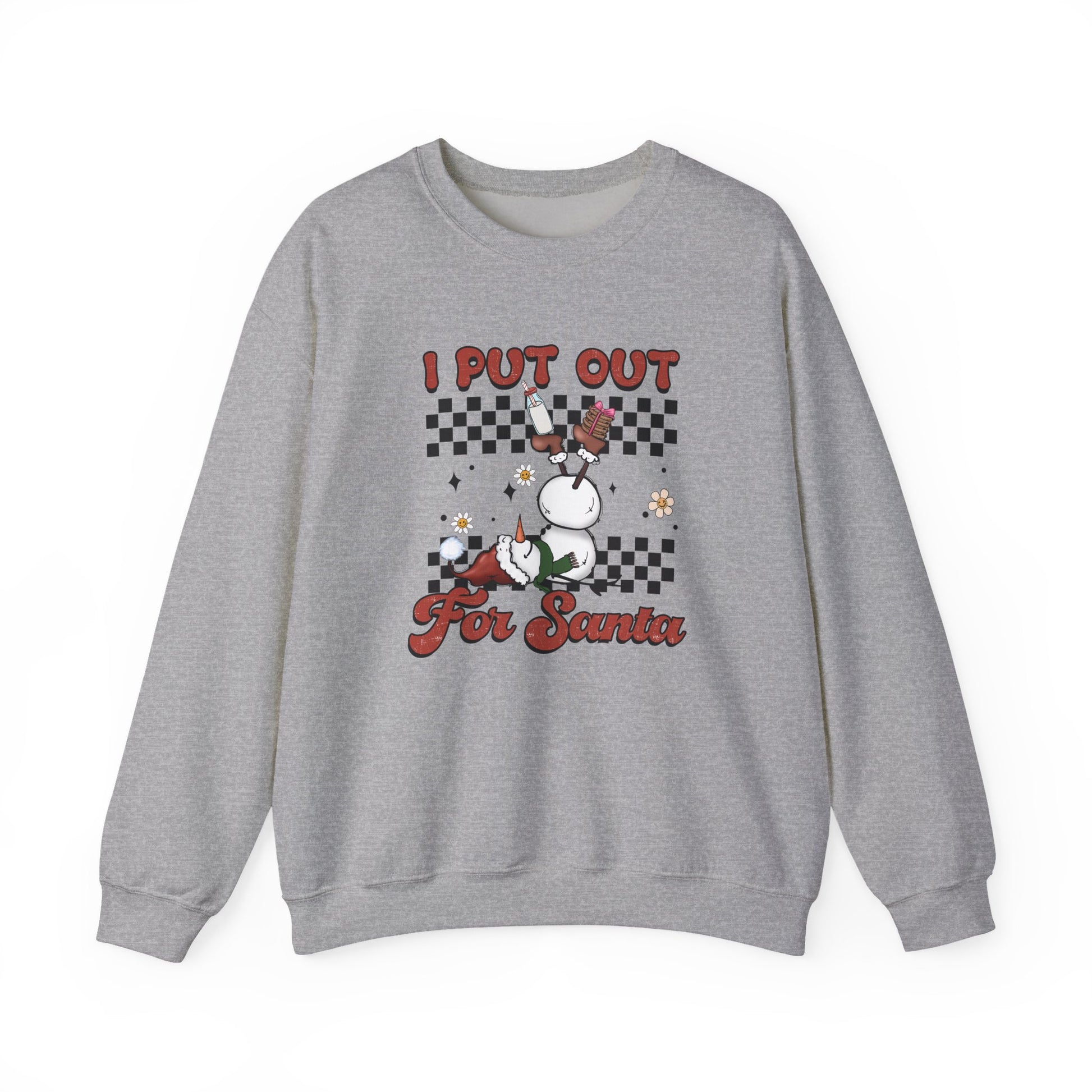 I Put Out For Santa Sweatshirt, Funny Christmas Sweatshirt, Funny XMas - PopCultureByDesign36
