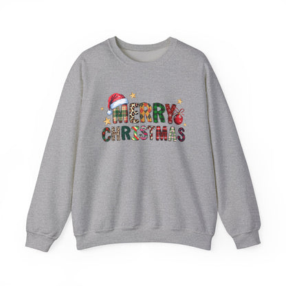 Merry Christmas Sweatshirt, Christmas Tis The Season Sweatshirt, Merry Christmas Shirt - PopCultureByDesign36