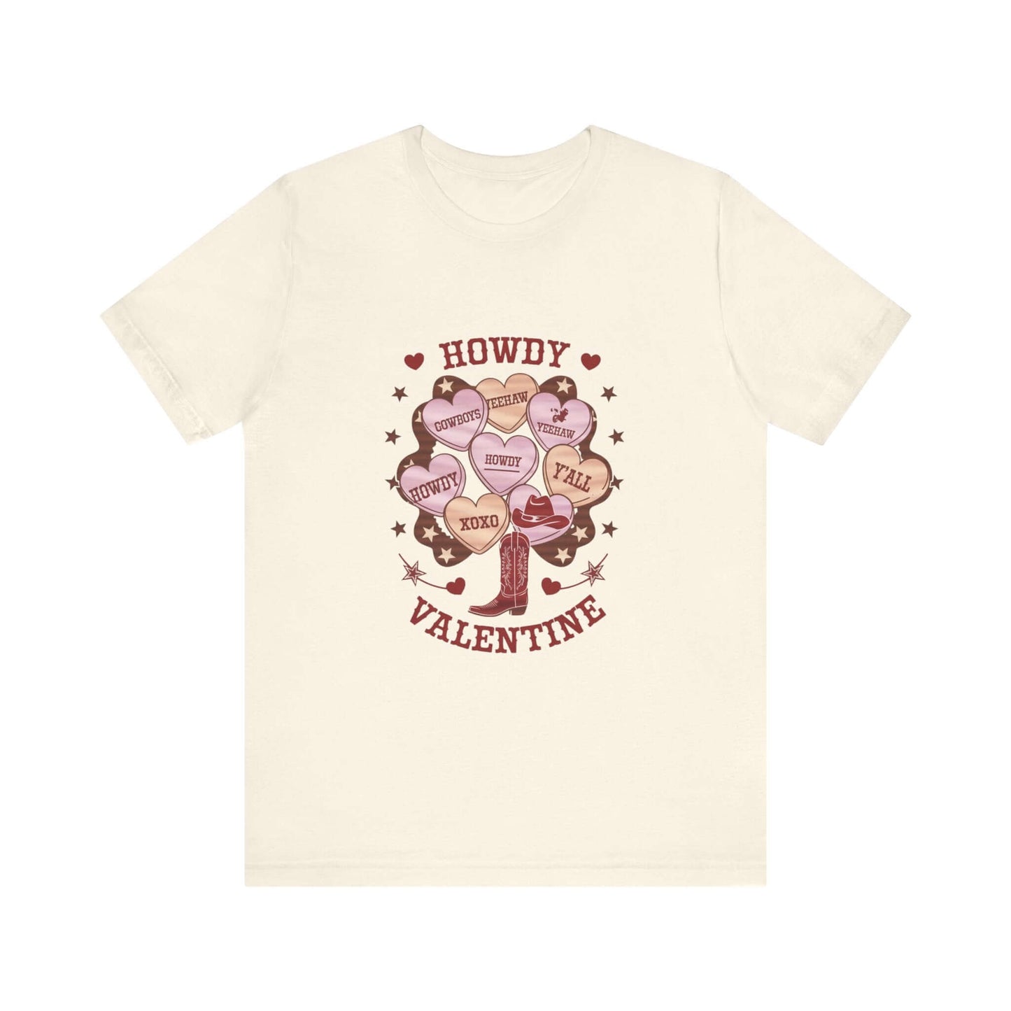 Candy Heart Shirt, Valentine's Day Gift, Country Conversation Hearts Shirt - PopCultureByDesign36