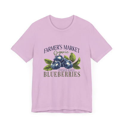 Fruit Farm Shirt, Blueberry Shirt, Cottagecore Berry Tshirt, Summer Fruit Shirt - PopCultureByDesign36