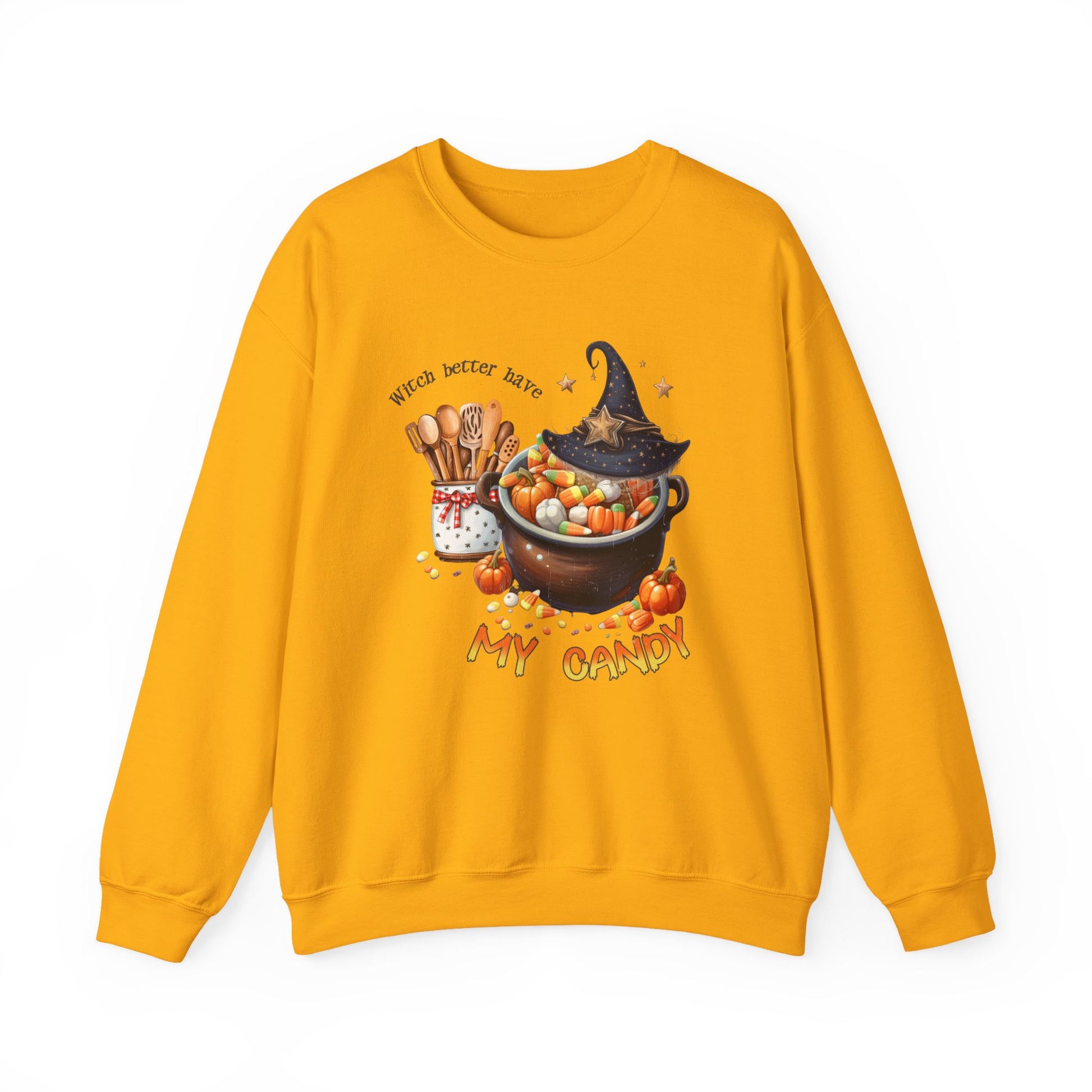 Halloween Trick or Treat Sweatshirt, Halloween Candy Sweatshirt - PopCultureByDesign36