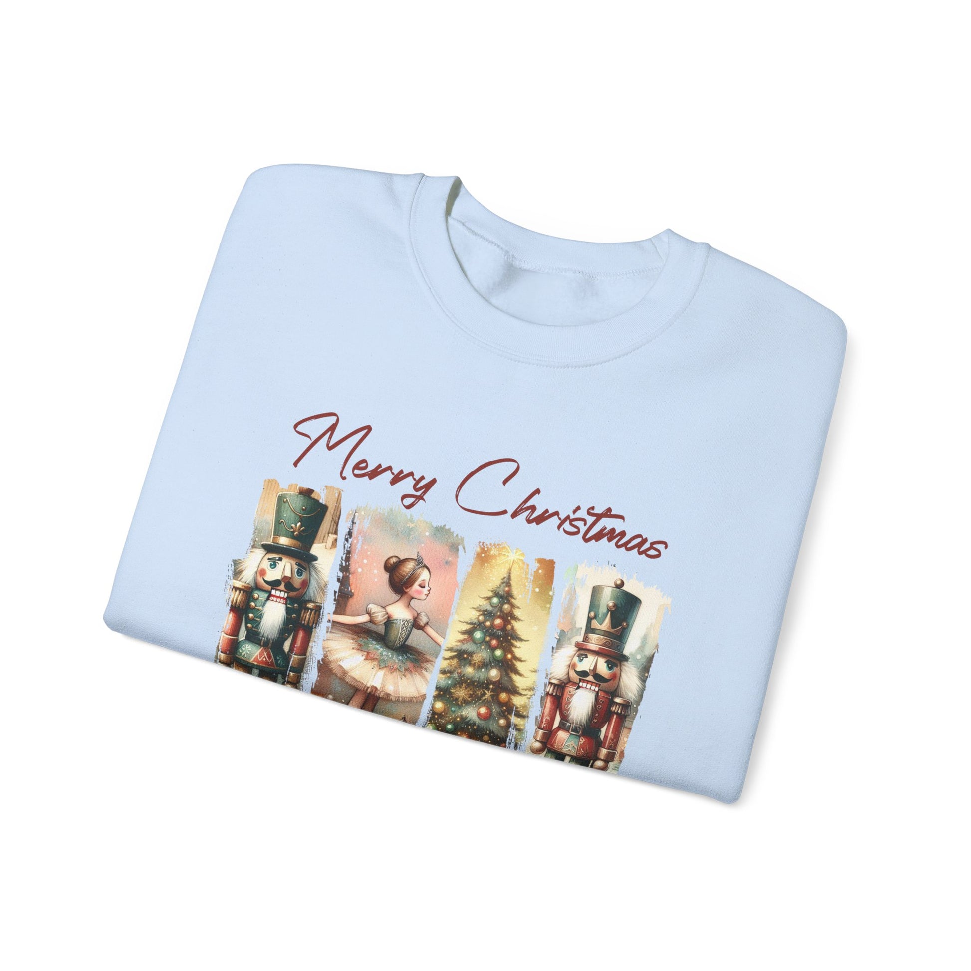 Merry Christmas Sweatshirt, Christmas Tis The Season Sweatshirt - PopCultureByDesign36