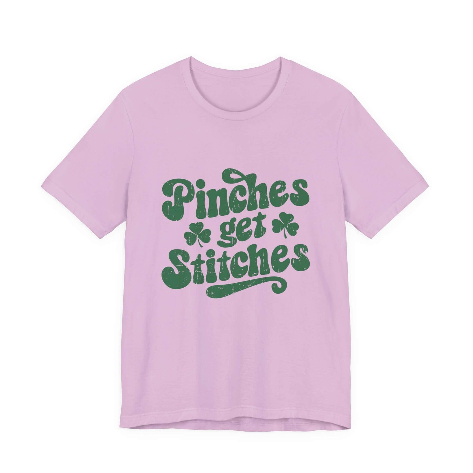 Pinches Get Stitches Shirt, Shamrock Shirt, St Patrick's Day Shirt - PopCultureByDesign36