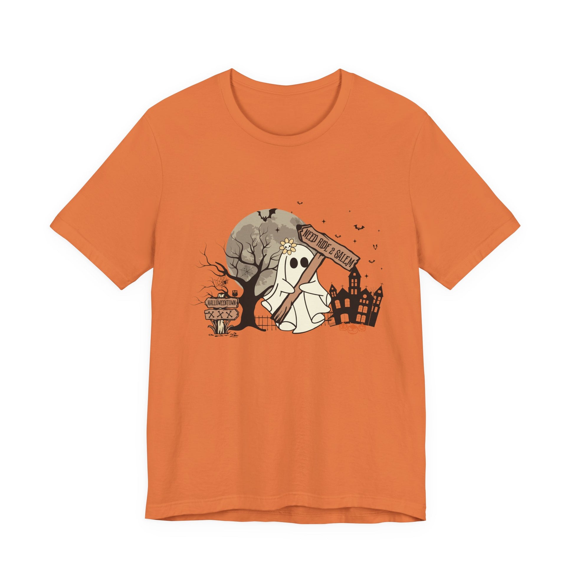 Funny Ghost Needing a Ride, Funny Ghost Shirt, Hitchhiking Ghost Shirt - PopCultureByDesign36