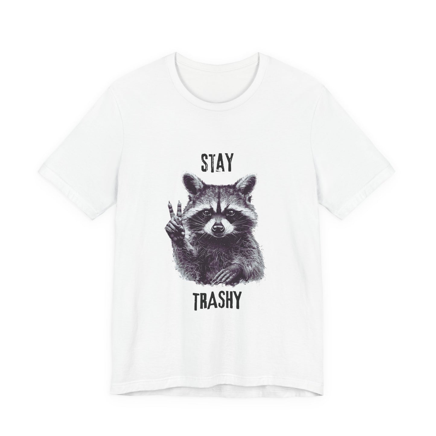 Stay Trashy Raccoon Shirt, Raccoon Shirt Funny, Cool Vintage Style Raccoon Shirt - PopCultureByDesign36