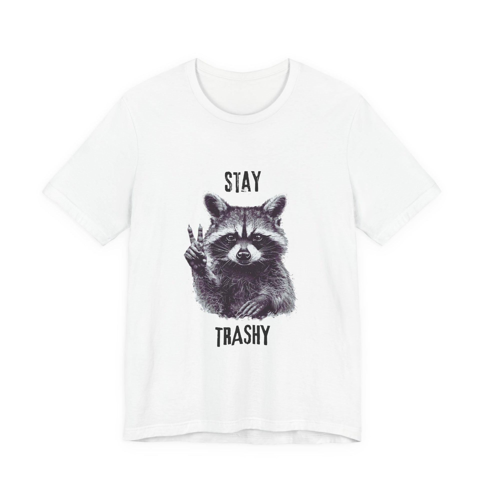 Stay Trashy Raccoon Shirt, Raccoon Shirt Funny, Cool Vintage Style Raccoon Shirt - PopCultureByDesign36