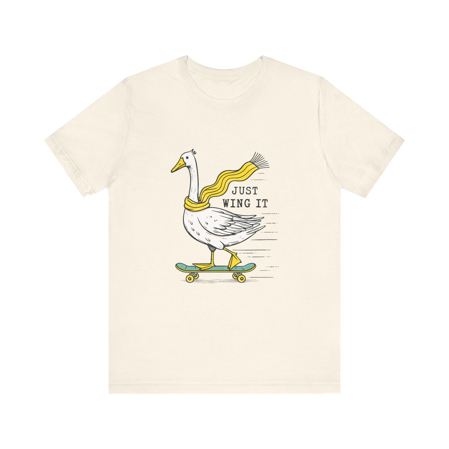 Pun Humor Bird Tee, Bird Lover Gift, Funny Bird Shirt, Skateboard Goose - PopCultureByDesign36
