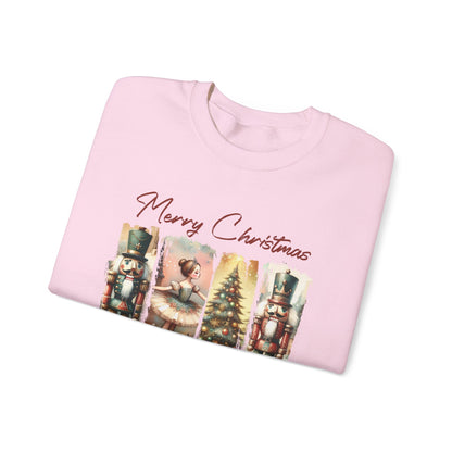 Merry Christmas Sweatshirt, Christmas Tis The Season Sweatshirt - PopCultureByDesign36