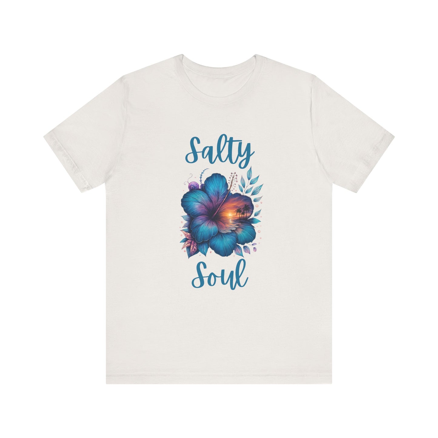 Summer Salty Soul T-shirt, Trendy Summer Shirt, Retro Summer T-shirt - PopCultureByDesign36